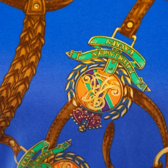 Ralph Lauren equestrian T-shirt Ladies Top size Medium - Picture 4 of 4